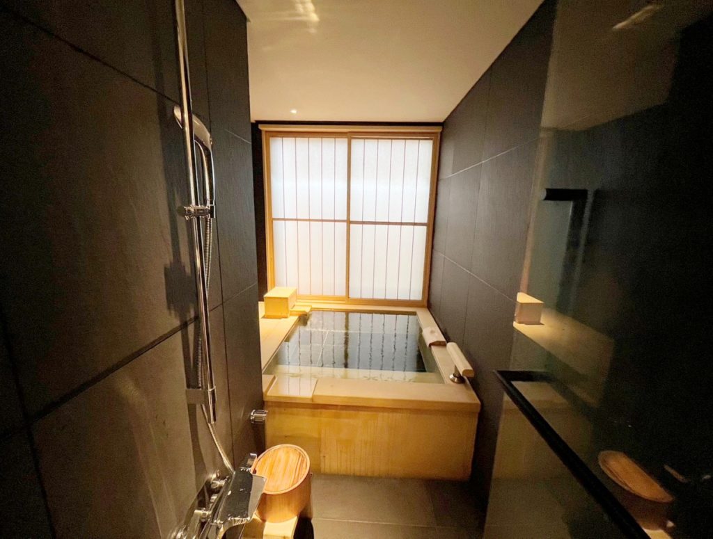 ふふ京都の客室温泉全体