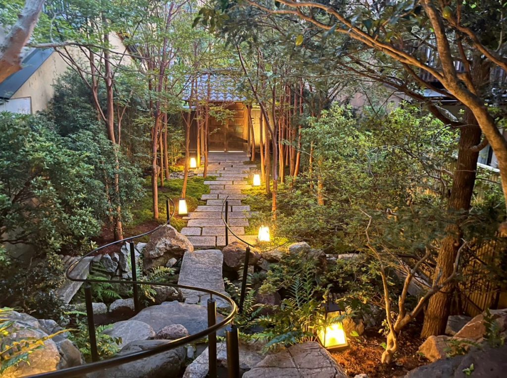 ふふ京都の日本庭園