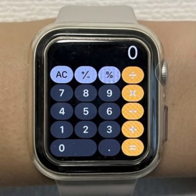 看護師Apple Watch電卓で滴下・in-outバランスの計算