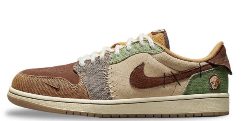 【Zion Williamson × Nike】
Air Jordan 1Low OG Flax and Oil Green
